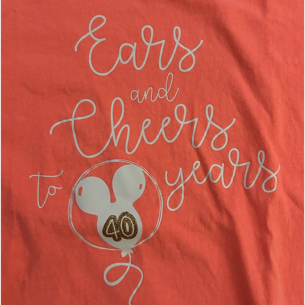 Disney 40th Birthday Shirt